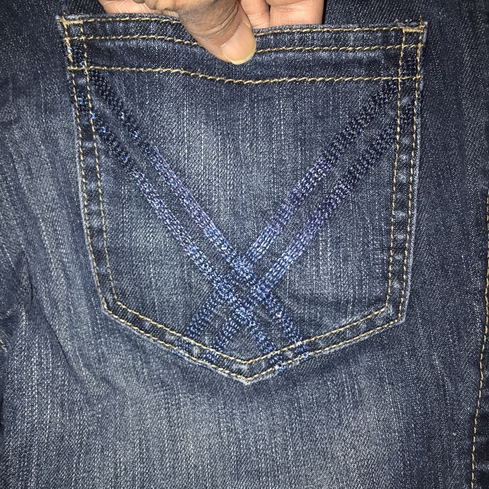 Women’s Calvin Klein Bejeweled Jeans - Picture 7 of 9